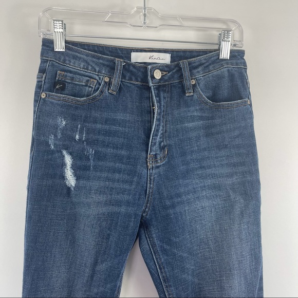 KANCAN Skinny Jeans Estilo Jeans Distressed Stretch Skinny Jeans Size 27 - Picture 2 of 6